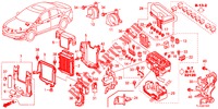 BEDIENINGSEENNEID (COMPARTIMENT MOTEUR) (1) (DIESEL) voor Honda ACCORD DIESEL 2.2 EX 4 deuren 6-versnellings handgeschakelde versnellingsbak 2012
