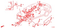 BEDRADINGSBUNDEL (1) (RH) voor Honda ACCORD DIESEL 2.2 EX 4 deuren 6-versnellings handgeschakelde versnellingsbak 2012