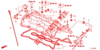 CILINDERKOP AFDEKKING (DIESEL) voor Honda ACCORD DIESEL 2.2 EX 4 deuren 6-versnellings handgeschakelde versnellingsbak 2012