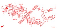 EGR KLEP (DIESEL) voor Honda ACCORD DIESEL 2.2 EX 4 deuren 6-versnellings handgeschakelde versnellingsbak 2012