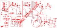 REM HOOFDCILINDER/HOOFDSPANNING (RH) voor Honda ACCORD DIESEL 2.2 EX 4 deuren 6-versnellings handgeschakelde versnellingsbak 2012