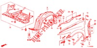 VOOR KAPPEN  voor Honda ACCORD DIESEL 2.2 EX 4 deuren 6-versnellings handgeschakelde versnellingsbak 2012
