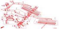 VOOR RUITESPROEIER (RH) voor Honda ACCORD DIESEL 2.2 EX 4 deuren 6-versnellings handgeschakelde versnellingsbak 2012