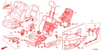 VOOR ZITTING/VEILIGHEIDSRIEMEN (G.) (RH) voor Honda ACCORD DIESEL 2.2 EX 4 deuren 6-versnellings handgeschakelde versnellingsbak 2012