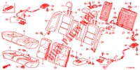 ACHTER ZITTING/VEILIGHEIDSGORDEL(2DE)  voor Honda ACCORD DIESEL 2.2 EX 4 deuren 5-traps automatische versnellingsbak 2012