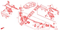 AT BEDIENINGSEENHEID  voor Honda ACCORD DIESEL 2.2 EX 4 deuren 5-traps automatische versnellingsbak 2012