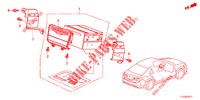 AUDIO UNIT (NAVIGATION) voor Honda ACCORD DIESEL 2.2 EX 4 deuren 5-traps automatische versnellingsbak 2012