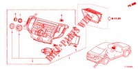 CENTER MODULE (NAVIGATION) voor Honda ACCORD DIESEL 2.2 EX 4 deuren 5-traps automatische versnellingsbak 2012