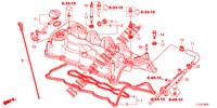 CILINDERKOP AFDEKKING (DIESEL) voor Honda ACCORD DIESEL 2.2 EX 4 deuren 5-traps automatische versnellingsbak 2012