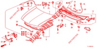 KAP (RH) voor Honda ACCORD DIESEL 2.2 EX 4 deuren 5-traps automatische versnellingsbak 2012