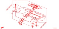 MOTOR AFDEKKING (DIESEL) voor Honda ACCORD DIESEL 2.2 EX 4 deuren 5-traps automatische versnellingsbak 2012