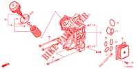 OLIEFILTER HOUDER (DIESEL) voor Honda ACCORD DIESEL 2.2 EX 4 deuren 5-traps automatische versnellingsbak 2012
