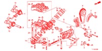 OLIEPOMP (DIESEL) voor Honda ACCORD DIESEL 2.2 EX 4 deuren 5-traps automatische versnellingsbak 2012