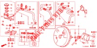 REM HOOFDCILINDER/HOOFDSPANNING (RH) voor Honda ACCORD DIESEL 2.2 EX 4 deuren 5-traps automatische versnellingsbak 2012