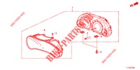 SNELHEIDSMETER  voor Honda ACCORD DIESEL 2.2 EX 4 deuren 5-traps automatische versnellingsbak 2012