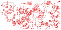 STUURWIEL (SRS) voor Honda ACCORD DIESEL 2.2 EX 4 deuren 5-traps automatische versnellingsbak 2012