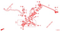 VOOR STABILISATOR/VOOR ONDER ARM  voor Honda ACCORD DIESEL 2.2 EX 4 deuren 5-traps automatische versnellingsbak 2012