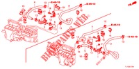 WATERSLANG/VERWARMING KANAAL (DIESEL) voor Honda ACCORD DIESEL 2.2 EX 4 deuren 5-traps automatische versnellingsbak 2012