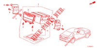 AUDIO UNIT (NAVIGATION) voor Honda ACCORD 2.2 EXECUTIVE 4 deuren 5-traps automatische versnellingsbak 2012