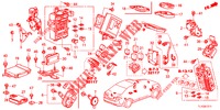 BEDIENINGSEENNEID (CABINE) (1) (RH) voor Honda ACCORD 2.2 EXECUTIVE 4 deuren 5-traps automatische versnellingsbak 2012