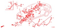 BEDRADINGSBUNDEL (1) (RH) voor Honda ACCORD 2.2 EXECUTIVE 4 deuren 5-traps automatische versnellingsbak 2012