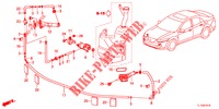 KOPLAMP SPROEIERWISSER(S)  voor Honda ACCORD 2.2 EXECUTIVE 4 deuren 5-traps automatische versnellingsbak 2012