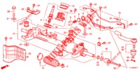 P.S. VERSNELLINGBOX (EPS) (RH) voor Honda ACCORD 2.2 EXECUTIVE 4 deuren 5-traps automatische versnellingsbak 2012
