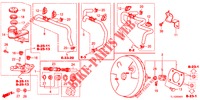 REM HOOFDCILINDER/HOOFDSPANNING (RH) voor Honda ACCORD 2.2 EXECUTIVE 4 deuren 5-traps automatische versnellingsbak 2012