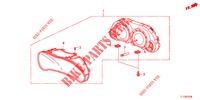 SNELHEIDSMETER  voor Honda ACCORD 2.2 EXECUTIVE 4 deuren 5-traps automatische versnellingsbak 2012