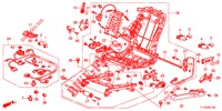 V. ZITTING COMPONENTEN (G.) (SIEGE ENTIEREMENT MOTORISE) (2) voor Honda ACCORD 2.2 EXECUTIVE 4 deuren 5-traps automatische versnellingsbak 2012