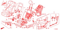 VOOR ZITTING/VEILIGHEIDSRIEMEN (G.) (RH) voor Honda ACCORD 2.2 EXECUTIVE 4 deuren 5-traps automatische versnellingsbak 2012
