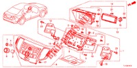 AUDIO UNIT  voor Honda ACCORD DIESEL 2.2 S 4 deuren 6-versnellings handgeschakelde versnellingsbak 2012