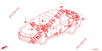 BEDRADINGSBUNDEL (2) (RH) voor Honda ACCORD DIESEL 2.2 S 4 deuren 6-versnellings handgeschakelde versnellingsbak 2012