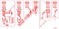 BRANDSTOFTANK KLEINE ONDERDELEN  voor Honda ACCORD DIESEL 2.2 S 4 deuren 6-versnellings handgeschakelde versnellingsbak 2012