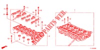 CILINDERKOP AFDEKKING (DIESEL) voor Honda ACCORD DIESEL 2.2 S 4 deuren 6-versnellings handgeschakelde versnellingsbak 2012