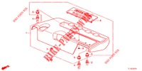 MOTOR AFDEKKING (DIESEL) voor Honda ACCORD DIESEL 2.2 S 4 deuren 6-versnellings handgeschakelde versnellingsbak 2012