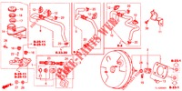 REM HOOFDCILINDER/HOOFDSPANNING (RH) voor Honda ACCORD DIESEL 2.2 S 4 deuren 6-versnellings handgeschakelde versnellingsbak 2012