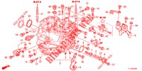 TRANSMISSIE HUIS (DIESEL) voor Honda ACCORD DIESEL 2.2 S 4 deuren 6-versnellings handgeschakelde versnellingsbak 2012
