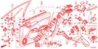 VOOR PORTIER VOERING (RH) voor Honda ACCORD DIESEL 2.2 S 4 deuren 6-versnellings handgeschakelde versnellingsbak 2012