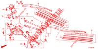 VOOR RUITESPROEIER (RH) voor Honda ACCORD DIESEL 2.2 S 4 deuren 6-versnellings handgeschakelde versnellingsbak 2012