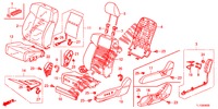VOOR ZITTING/VEILIGHEIDSRIEMEN (G.) (RH) voor Honda ACCORD DIESEL 2.2 S 4 deuren 6-versnellings handgeschakelde versnellingsbak 2012