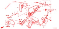 INSTALLATIEPIJP/VACUUMPOMP (DIESEL) voor Honda ACCORD DIESEL 2.2 S 4 deuren 5-traps automatische versnellingsbak 2012
