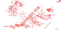 INSTRUMENTEN AFWERKING (COTE DE CONDUCTEUR) (RH) voor Honda ACCORD DIESEL 2.2 S 4 deuren 5-traps automatische versnellingsbak 2012
