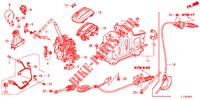 KEUZEHENDEL (RH) voor Honda ACCORD DIESEL 2.2 S 4 deuren 5-traps automatische versnellingsbak 2012
