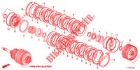 KOPPELING (4EME 5EME) (DIESEL) voor Honda ACCORD DIESEL 2.2 S 4 deuren 5-traps automatische versnellingsbak 2012
