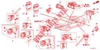 SCHAKELAAR (RH) voor Honda ACCORD DIESEL 2.2 S 4 deuren 5-traps automatische versnellingsbak 2012