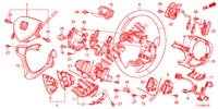 STUURWIEL (SRS) voor Honda ACCORD DIESEL 2.2 S 4 deuren 5-traps automatische versnellingsbak 2012