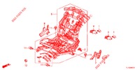 V. ZITTING COMPONENTEN (G.) (SIEGE REGLAGE MANUEL) voor Honda ACCORD DIESEL 2.2 S 4 deuren 5-traps automatische versnellingsbak 2012