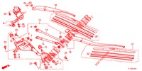 VOOR RUITESPROEIER (RH) voor Honda ACCORD DIESEL 2.2 S 4 deuren 5-traps automatische versnellingsbak 2012
