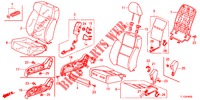 VOOR ZITTING/VEILIGHEIDSRIEMEN (D.) (RH) voor Honda ACCORD DIESEL 2.2 S 4 deuren 5-traps automatische versnellingsbak 2012